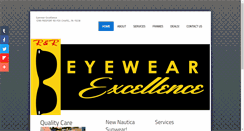 Desktop Screenshot of eyewearexcellence.com